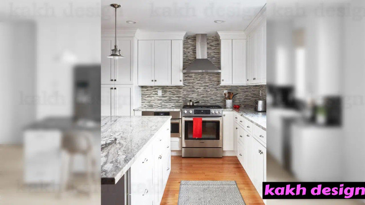 کابینت نئوکلاسیک سفید روکش وکیوم سوپر مات کره ای کد 1