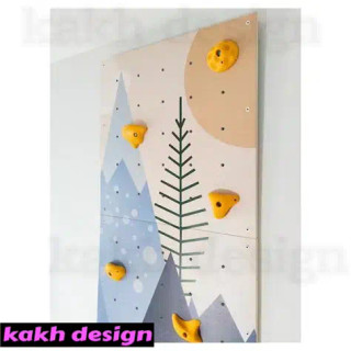 دیواره صخره نوردی کودکان مدل چاپی کد 13