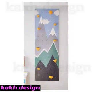 دیواره صخره نوردی کودکان مدل چاپی کد 11