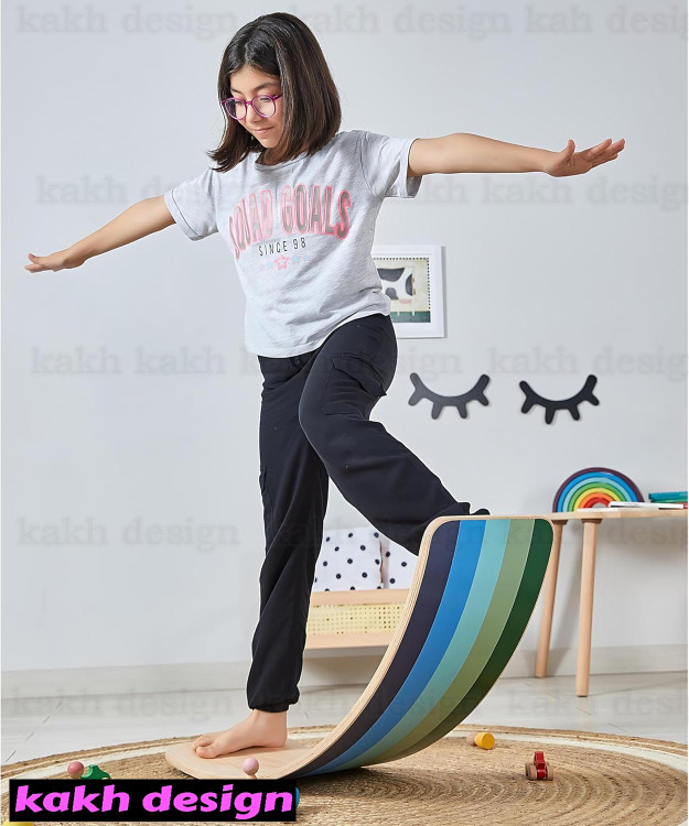 WOODEN BALANCE BOARD