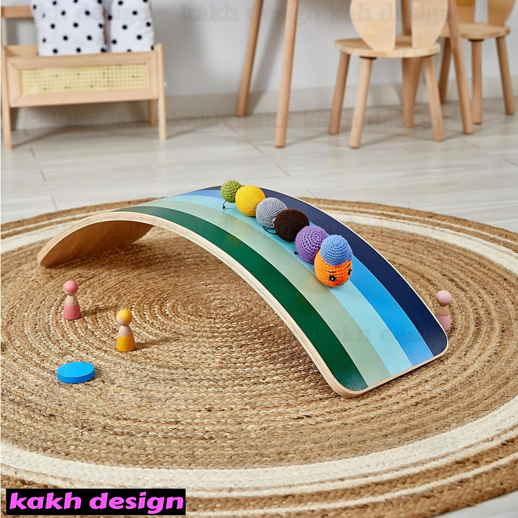 WOODEN BALANCE BOARD