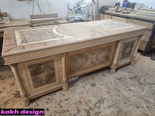 میز مدیریت چوبی مدل کینگ