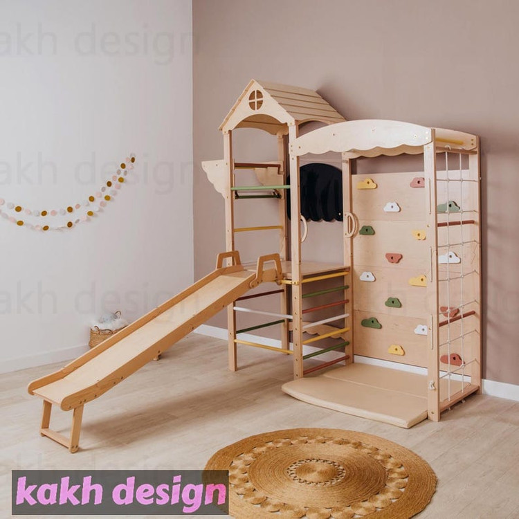 مجموعه بازی مونتهسوری برج چوبی بازی کد B02