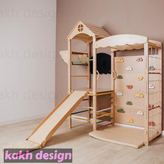 مجموعه بازی مونتهسوری برج چوبی بازی کد B02