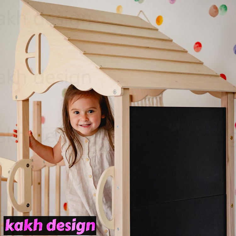 مجموعه بازی مونتهسوری برج چوبی بازی کد b04